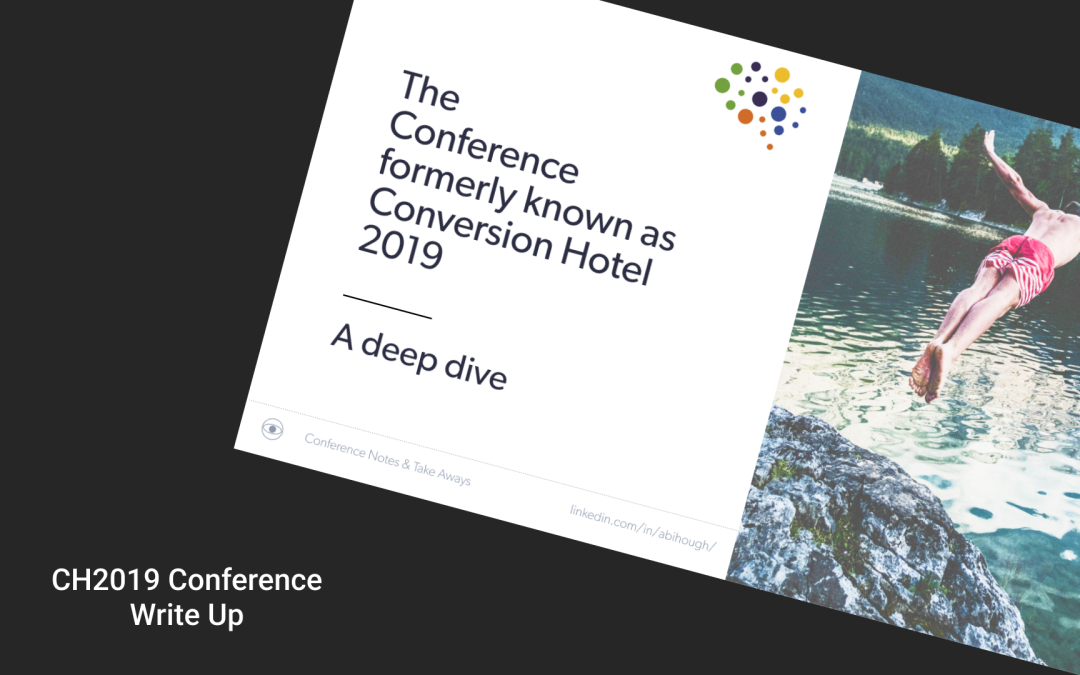 The Conference Formerly Known As Conversion Hotel 2019