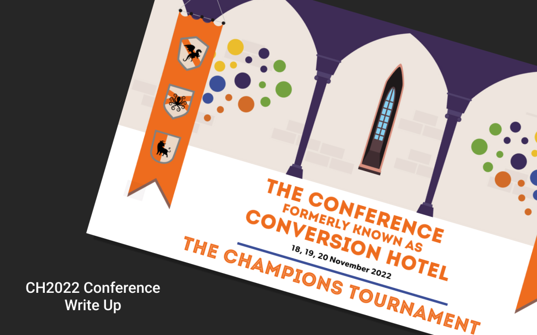 The Conference Formerly Known As Conversion Hotel 2022